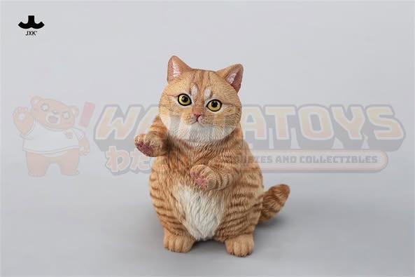 PRE-ORDER - JXK - String-Playing Cat Figurine