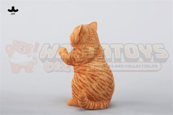 PRE-ORDER - JXK - String-Playing Cat Figurine