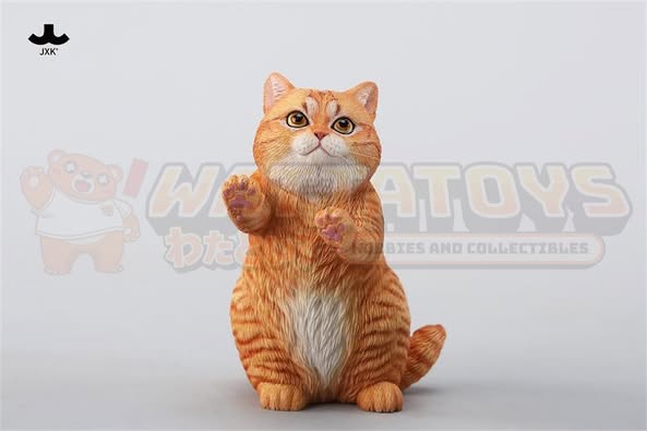 PRE-ORDER - JXK - String-Playing Cat Figurine