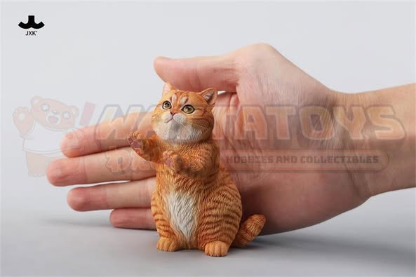 PRE-ORDER - JXK - String-Playing Cat Figurine