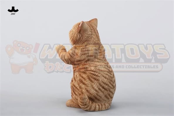 PRE-ORDER - JXK - String-Playing Cat Figurine