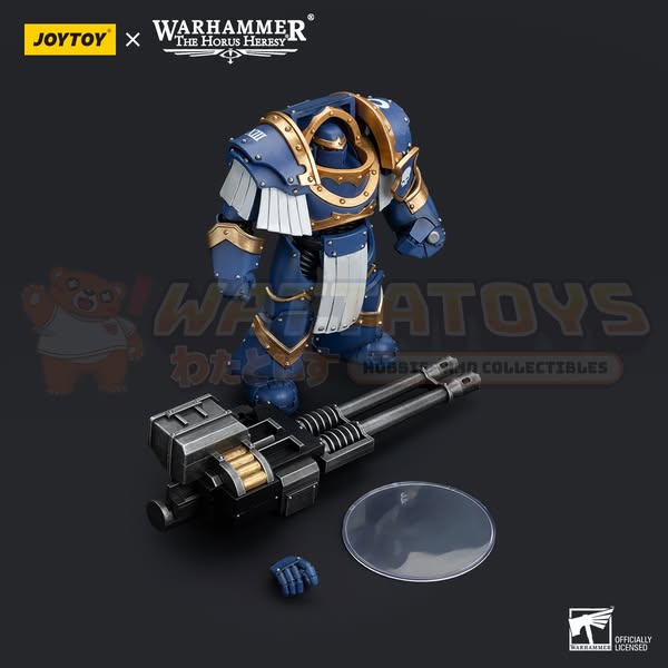 PRE-ORDER - JoyToy - Warhammer: The Horus Heresy - Ultramarines Cataphractii Terminator Squad Terminator with Reaper Autocannon