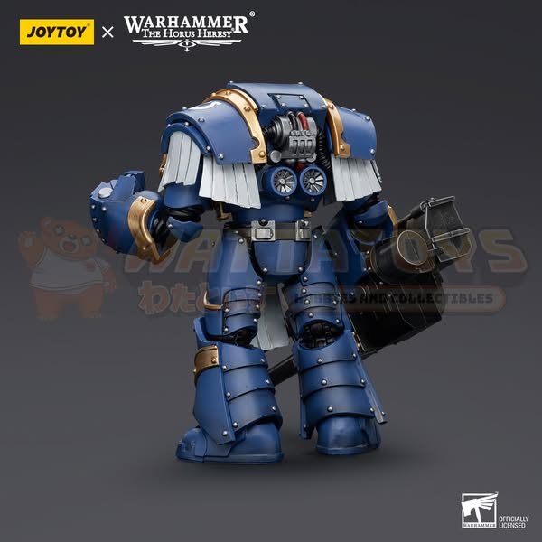 PRE-ORDER - JoyToy - Warhammer: The Horus Heresy - Ultramarines Cataphractii Terminator Squad Terminator with Reaper Autocannon