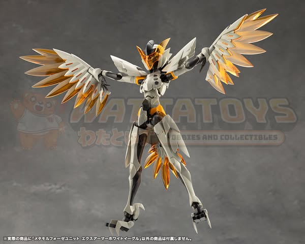 PRE-ORDER - Kotobukiya - MEGALOMARIA UNLIMITED UNIVERSE - METAMORPHOSE UNIT EXARMOR WHITE EAGLE