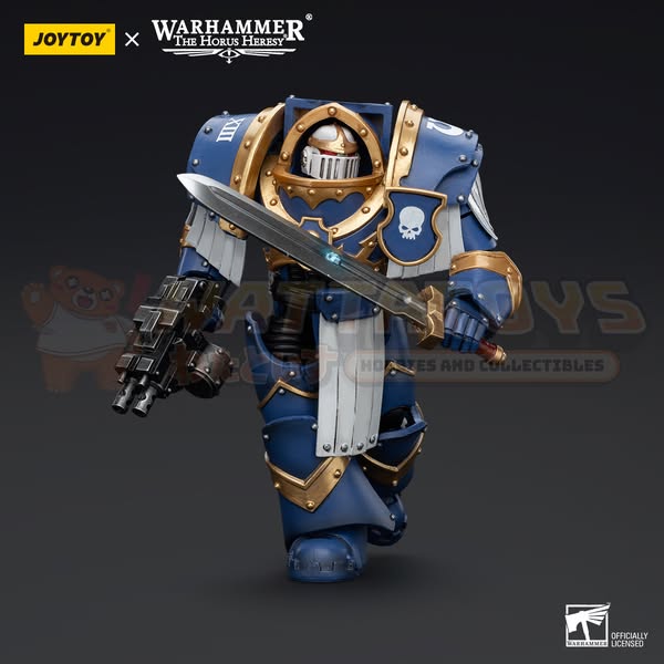 PRE-ORDER - JoyToy - Warhammer: The Horus Heresy - Ultramarines Cataphractii Terminator Squad Sergeant with Power Sword