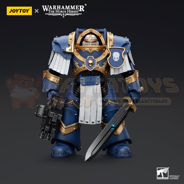 PRE-ORDER - JoyToy - Warhammer: The Horus Heresy - Ultramarines Cataphractii Terminator Squad Sergeant with Power Sword