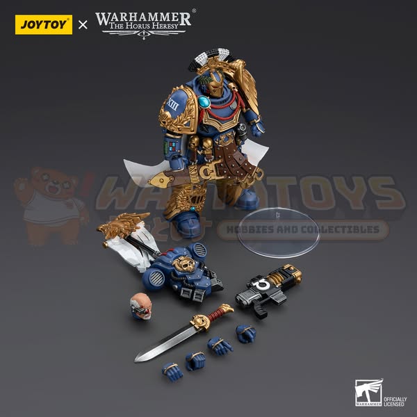 PRE-ORDER - JoyToy - Warhammer: The Horus Heresy - Ultramarines Legion Praetor with Power Sword and Volkite Serpenta