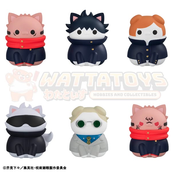 PRE-ORDER - Megahouse - Jujutsu Kaisen - BOX OF 8: MEGA CAT PROJECT Jujutsu Cats Shibuya Incident Ver.