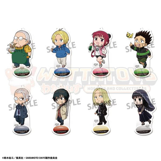 PRE-ORDER - Megahouse - SAKAMOTO DAYS - BOX OF 8: Tokotoko Acrylic Stand