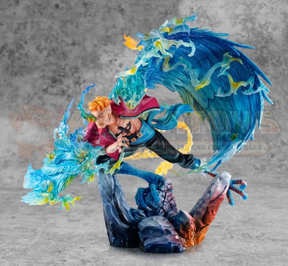 PRE-ORDER - Megahouse - ONE PIECE - Portrait.Of.Pirates “MAS-MAXIMUM” Leader of 1st group of Whitebeard Pirates Marco the Phoenix