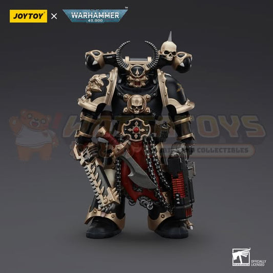 PRE-ORDER - JoyToy - Warhammer 40k - Chaos Space Marines Black Legion Chosen with Comi-melta and chainsword