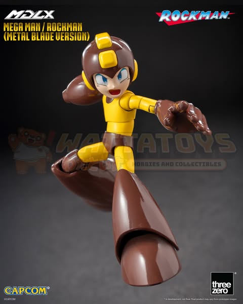 PRE-ORDER - ThreeZero - Rockman - MDLX Mega Man / Rockman (Metal Blade Version)