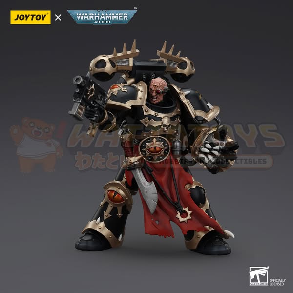 PRE-ORDER - JoyToy - Warhammer 40k - Chaos Space Marines Black Legion Chosen with Bolt Pistol and Power Fist