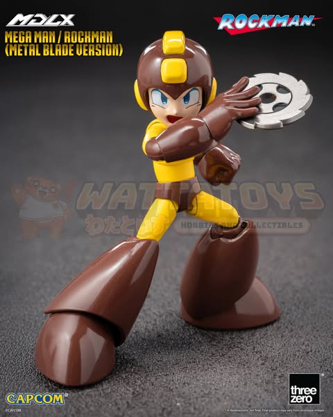 PRE-ORDER - ThreeZero - Rockman - MDLX Mega Man / Rockman (Metal Blade Version)