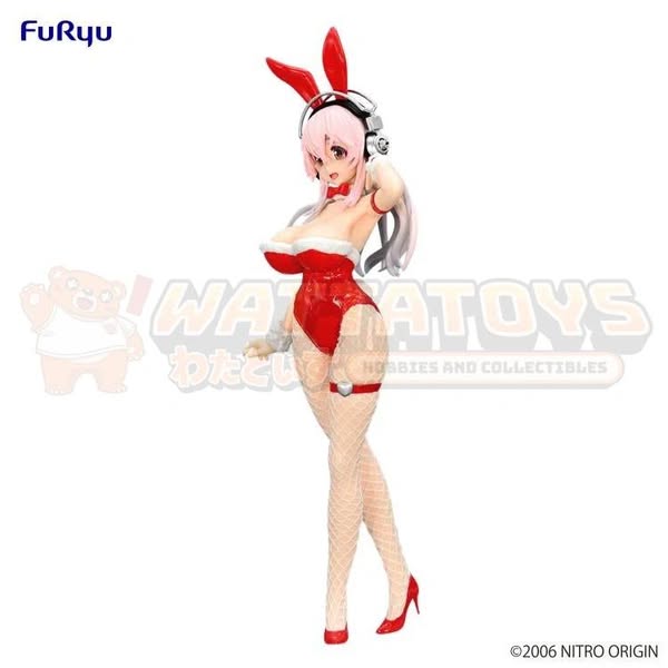 PRE-ORDER - FURYU - SUPER SONICO - BiCute Bunnies Figure: Super Sonico Red Color ver.