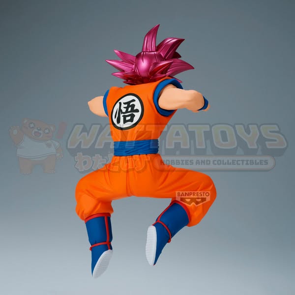 PRE-ORDER - BANPRESTO - DRAGON BALL SUPER - MATCH MAKERS SUPER SAIYAN GOD SON GOKU (VS BEERUS)