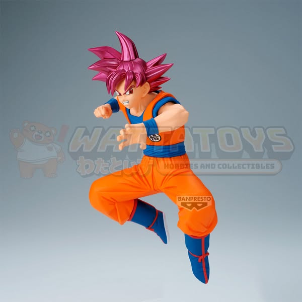 PRE-ORDER - BANPRESTO - DRAGON BALL SUPER - MATCH MAKERS SUPER SAIYAN GOD SON GOKU (VS BEERUS)