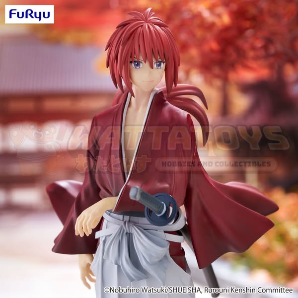 PRE-ORDER - FURYU - Rurouni Kenshin: Meiji Kenkaku Romantan - Trio-Try-iT Figure: Kenshin Himura