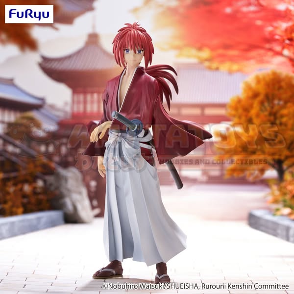 PRE-ORDER - FURYU - Rurouni Kenshin: Meiji Kenkaku Romantan - Trio-Try-iT Figure: Kenshin Himura