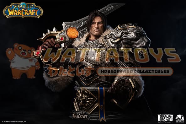 PRE-ORDER - Infinity Studio - World of Warcraft - Infinity Studio X Blizzard Entertainment <World of Warcraft> Varian Wrynn life size bust