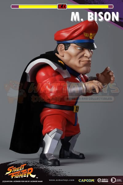 PRE-ORDER - ASMUS TOYS - Street Fighter - QBITZ XL M.Bison