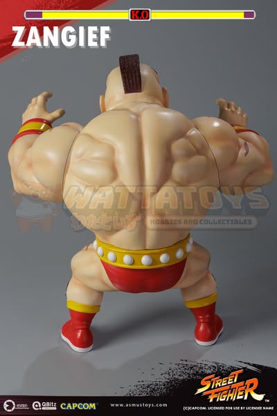 PRE-ORDER - ASMUS TOYS - Street Fighter - QBITZ XL Zangief