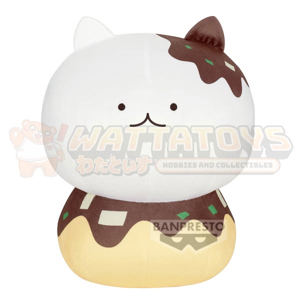 PRE-ORDER - BANPRESTO - LETHARGIC CATS - SUPER BIG PLUSH TAKOYAKI