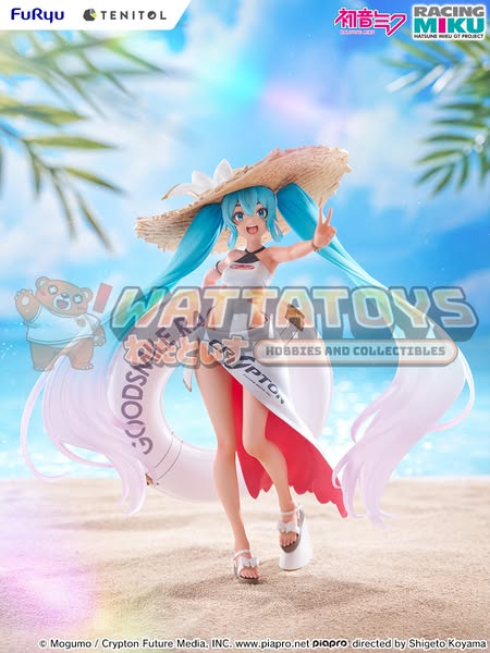 PRE-ORDER - FURYU - TENITOL Racing Miku 2024 Tropical Ver.