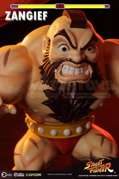 PRE-ORDER - ASMUS TOYS - Street Fighter - QBITZ XL Zangief