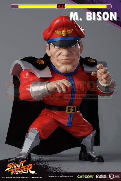 PRE-ORDER - ASMUS TOYS - Street Fighter - QBITZ XL M.Bison