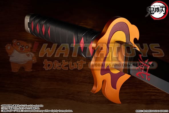 PRE-ORDER - Bandai Tamashii Nations - Demon Slayer: Kimetsu no Yaiba - PROPLICA NICHIRIN SWORD (TANJIRO KAMADO) KYOJURO RENGOKU’S SWORD GUARD ver