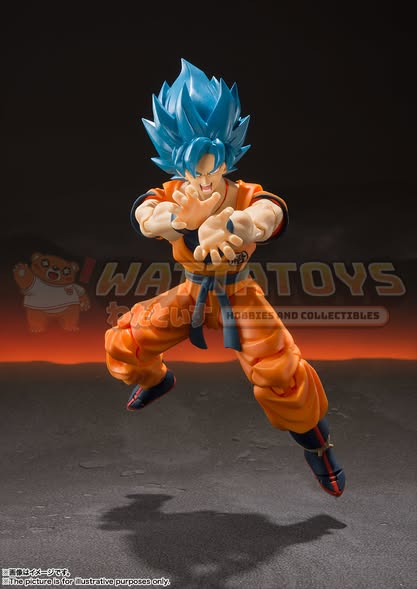 PRE-ORDER - Bandai Tamashii Nations - Dragon Ball Super: Broly - S.H.Figuarts SUPER SAIYAN GOD SUPER SAIYAN SON GOKU -SUPER-