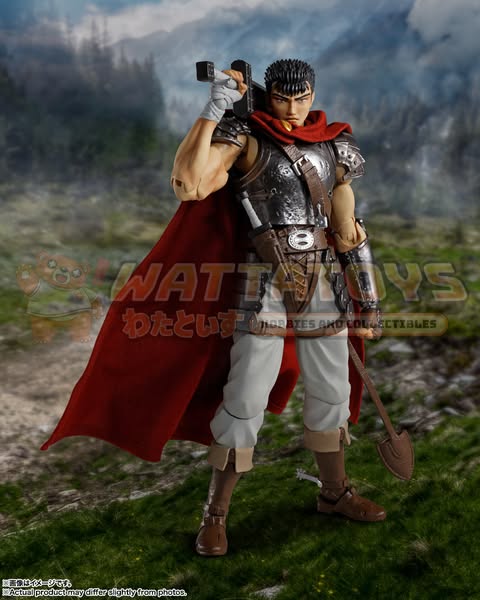 PRE-ORDER - Bandai Tamashii Nations - Berserk - S.H.Figuarts GUTS (BAND OF THE HAWK)