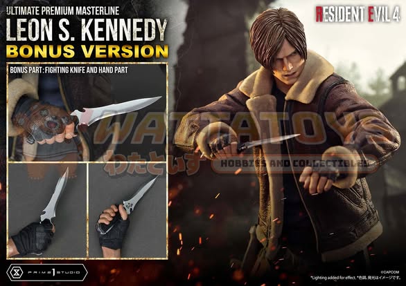 PRE-ORDER - PRIME1 STUDIOS - Resident Evil 4 - Ultimate Premium Masterline Resident Evil 4 Leon S. Kennedy Bonus Version