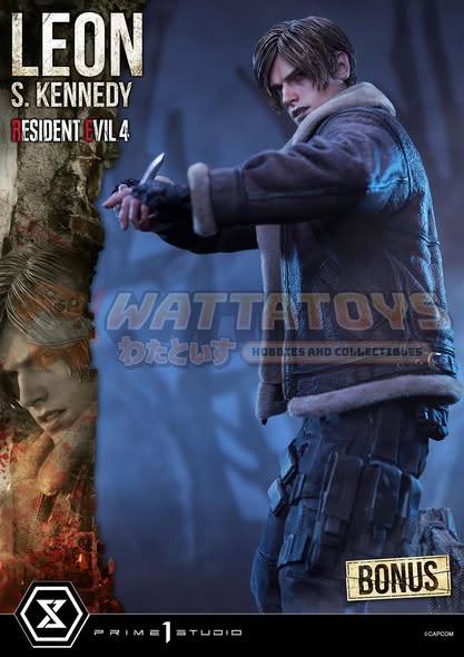 PRE-ORDER - PRIME1 STUDIOS - Resident Evil 4 - Ultimate Premium Masterline Resident Evil 4 Leon S. Kennedy Bonus Version