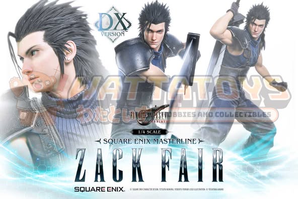 PRE-ORDER - Square Enix - Square Enix Masterline Final Fantasy VII Rebirth 1/4 Scale - Zack Fair Deluxe DX ver