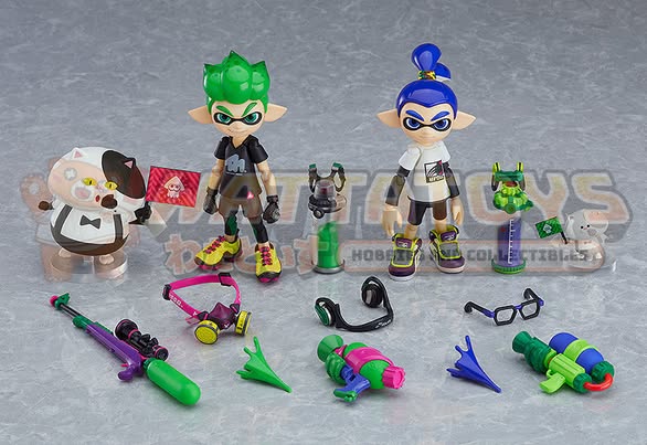 PRE-ORDER - Good Smile Company - Splatoon / Splatoon 2 - figma Splatoon Boy DX Edition