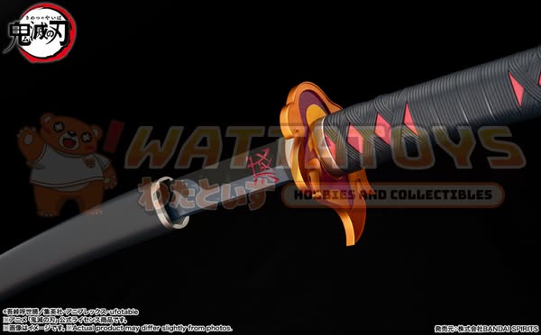 PRE-ORDER - Bandai Tamashii Nations - Demon Slayer: Kimetsu no Yaiba - PROPLICA NICHIRIN SWORD (TANJIRO KAMADO) KYOJURO RENGOKU’S SWORD GUARD ver