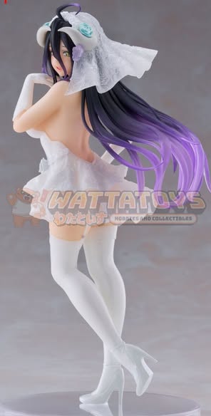 PRE-ORDER - Taito - OVERLORD IV - Overlord Coreful Figure - Albedo (Wedding Ver.)