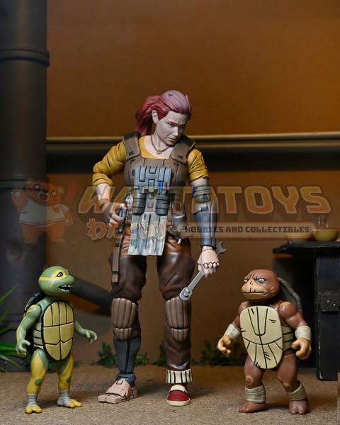 PRE-ORDER - NECA - TMNT (The Last Ronin- The Lost Years) 7in Grammy April with Baby Yi & Moja