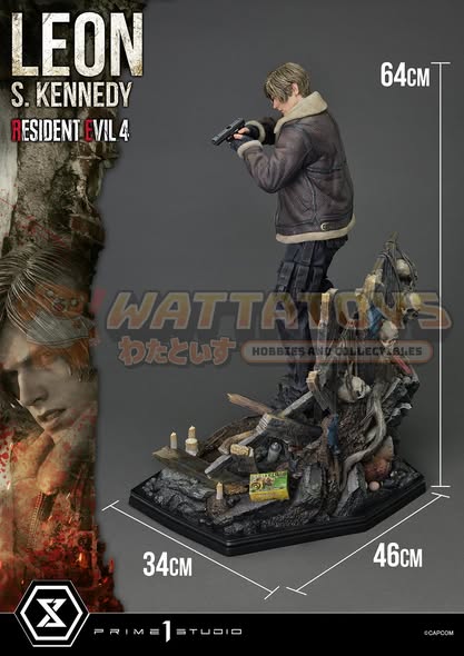 PRE-ORDER - PRIME1 STUDIOS - Resident Evil 4 - Ultimate Premium Masterline Resident Evil 4 Leon S. Kennedy