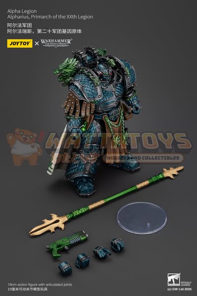 PRE-ORDER - JoyToy - Warhammer The Horus Heresy - Alpha Legion Alpharius, Primarch of the XXth Legion