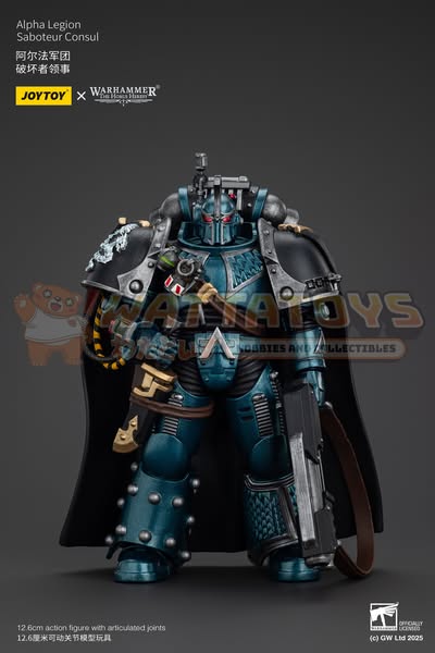 PRE-ORDER - JoyToy - Warhammer The Horus Heresy - Alpha Legion Saboteur Consul