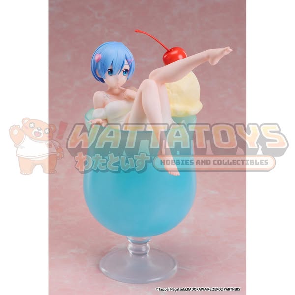 PRE-ORDER - elcoco - Re:ZERO -Starting Life in Another World- - Ram/Rem Cream Soda 1/7 Scale Figures