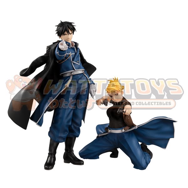 PRE-ORDER - Megahouse - Precious G.E.M. FULLMETAL ALCHEMIST Roy Mustang & Liza Hawkeye