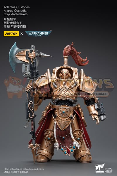 PRE-ORDER - JoyToy - Warhammer 40000 - Adeptus Custodes Allarus Custodian Osyr Archimaxes