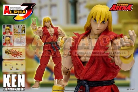 PRE-ORDER - Storm Collectibles - STREET FIGHTER ZERO 3 - KEN