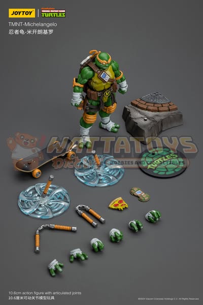 PRE-ORDER - JoyToy - TMNT-Michelangelo (reproduction 2025)