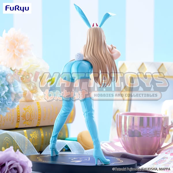 PRE-ORDER - FURYU - Chainsaw Man - BiCute Bunnies Figure - Power Light Blue Color ver.-