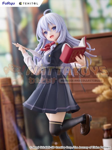 PRE-ORDER - Furyu - Wandering Witch: The Journey of Elaina - TENITOL TALL The Journey of Elaina - Elaina School Uniform ver.